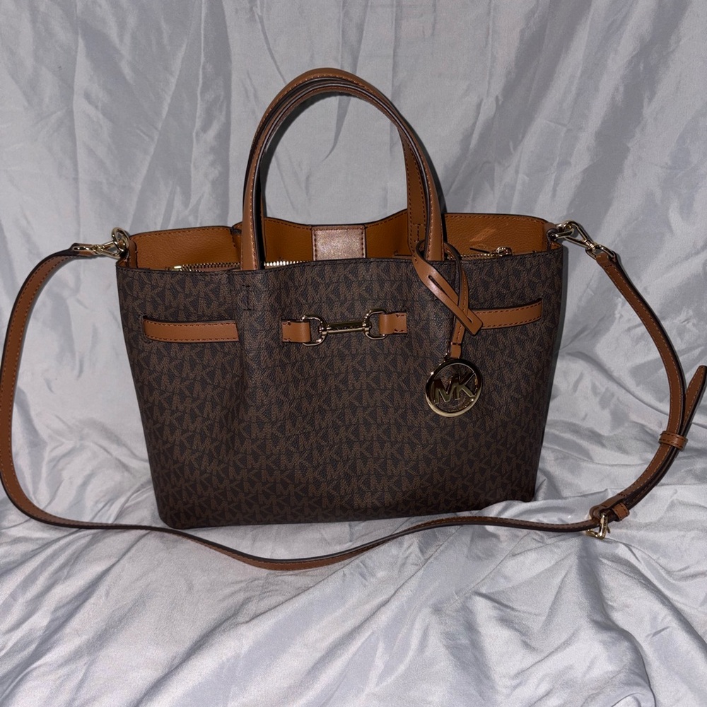 Michael Kors Dark Brown Signature Tote